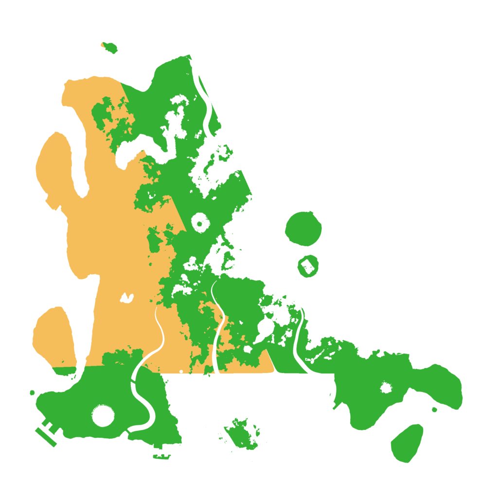 Biome Rust Map: Procedural Map, Size: 4000, Seed: 357657373