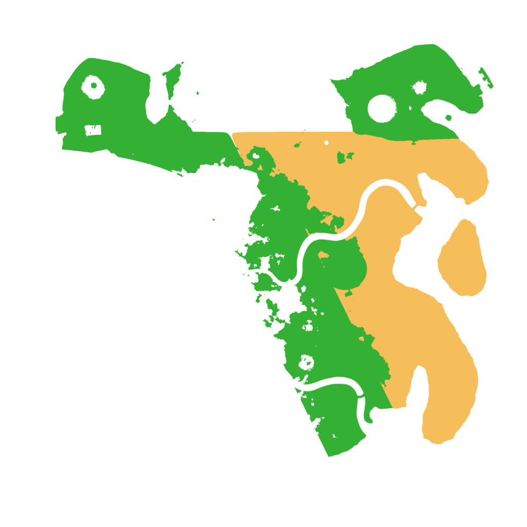 Biome Rust Map: Procedural Map, Size: 3500, Seed: 1344909087