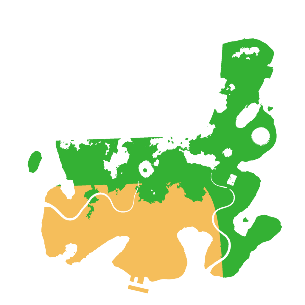 Biome Rust Map: Procedural Map, Size: 3000, Seed: 902011249