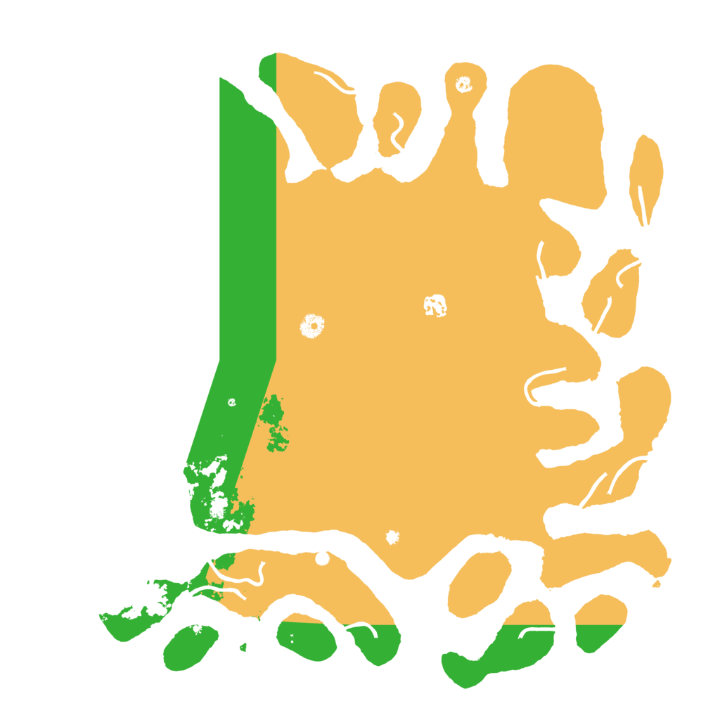 Biome Rust Map: Procedural Map, Size: 4500, Seed: 1710