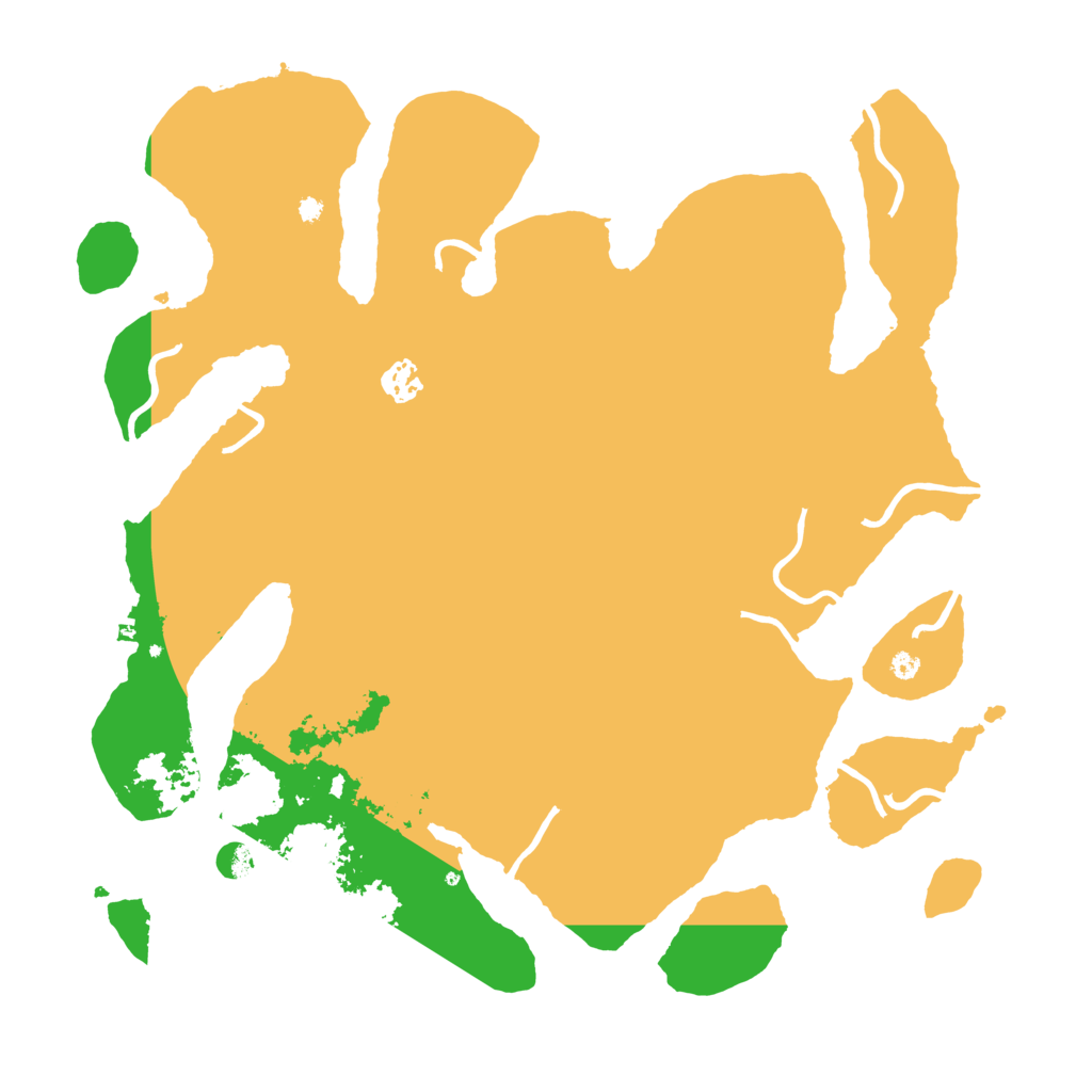 Biome Rust Map: Procedural Map, Size: 4000, Seed: 353608085