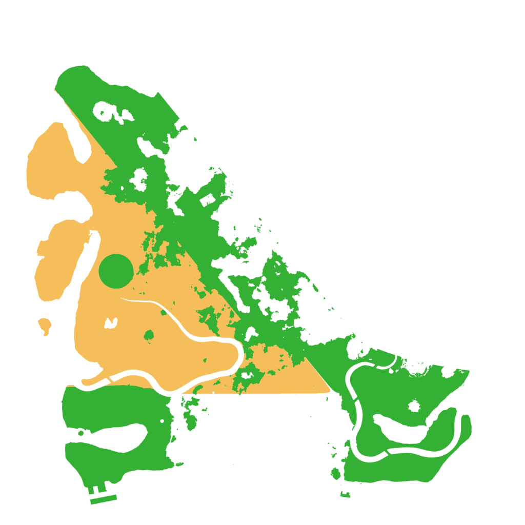 Biome Rust Map: Procedural Map, Size: 4000, Seed: 450053475