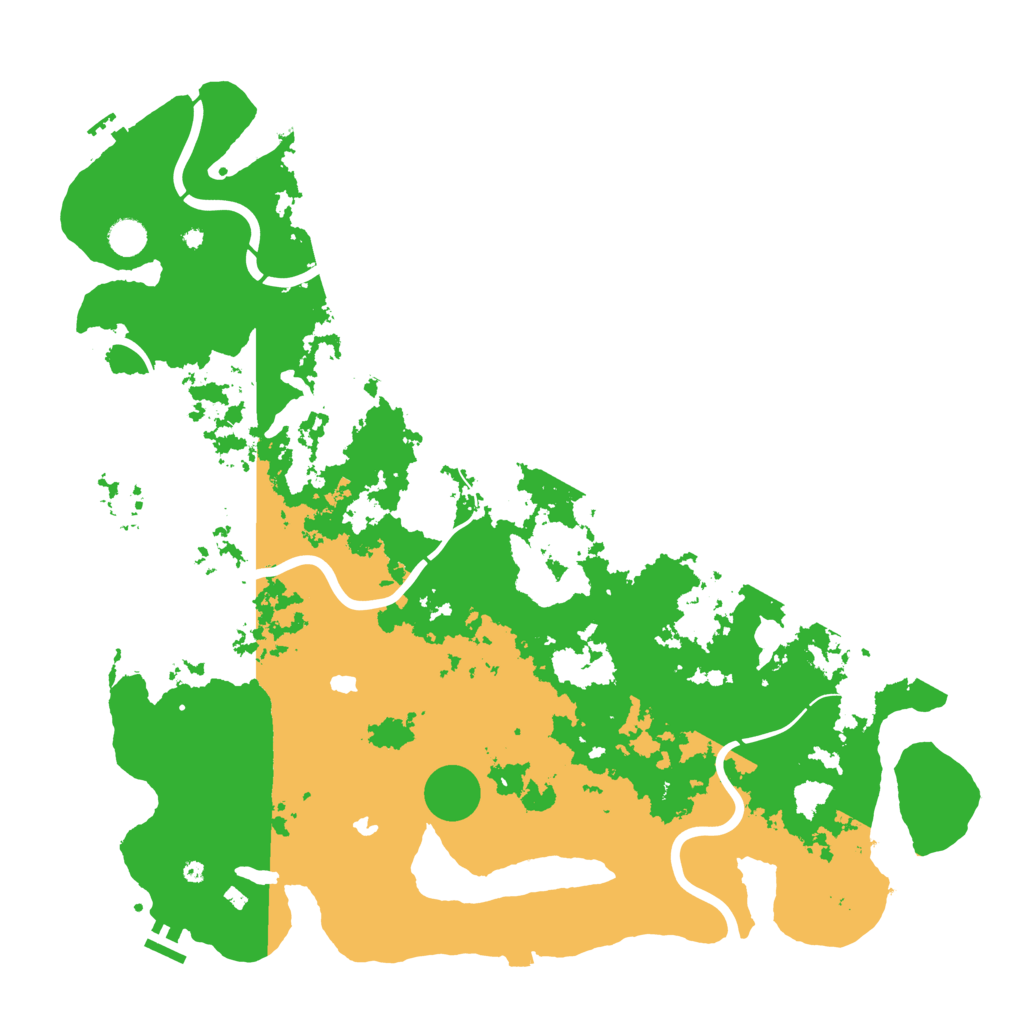 Biome Rust Map: Procedural Map, Size: 4800, Seed: 6894352