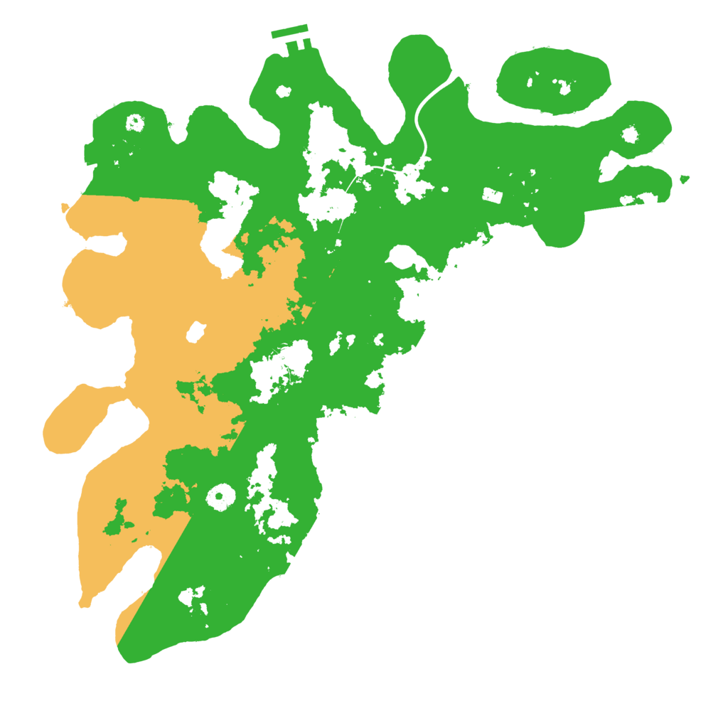Biome Rust Map: Procedural Map, Size: 4000, Seed: 9123173