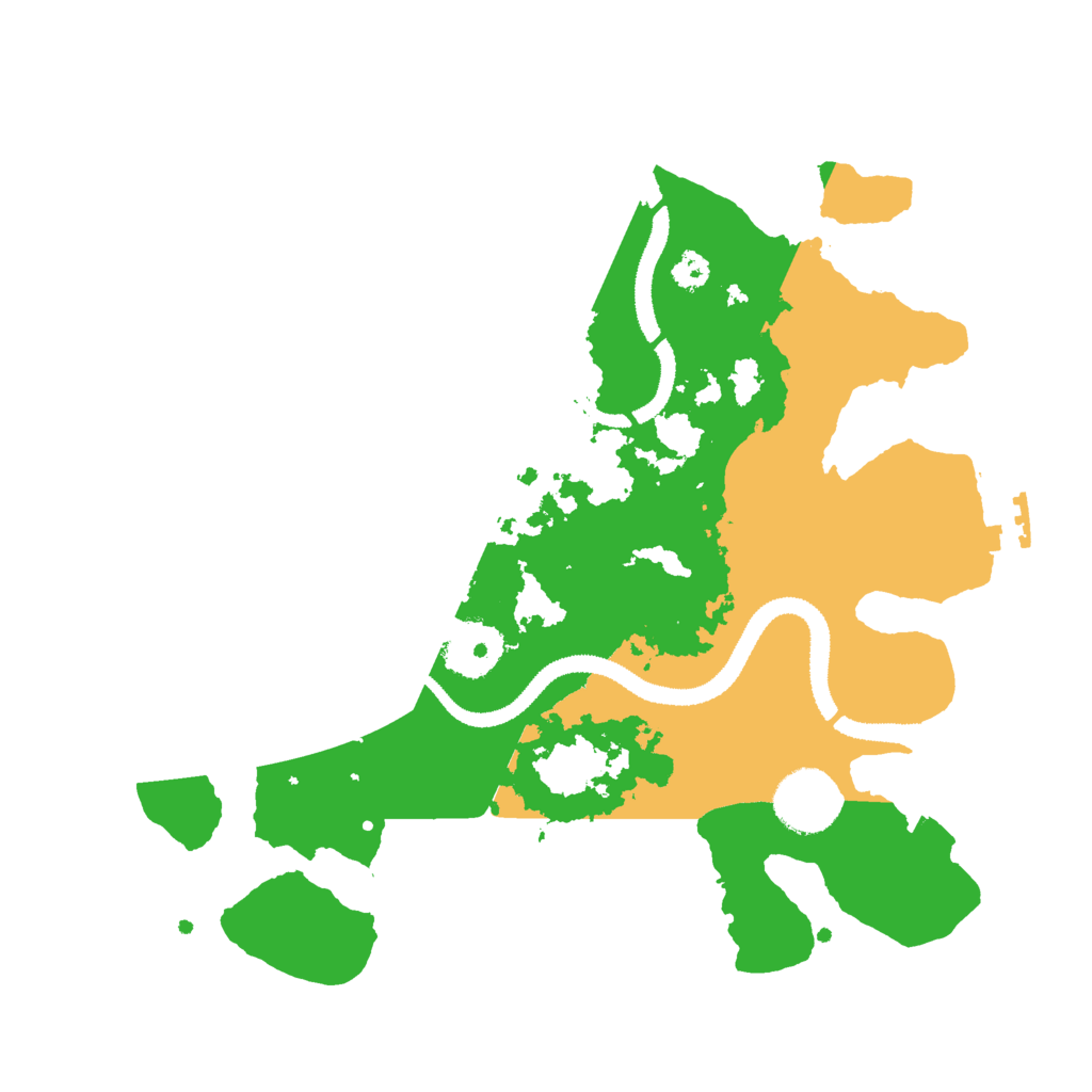 Biome Rust Map: Procedural Map, Size: 3000, Seed: 908616942
