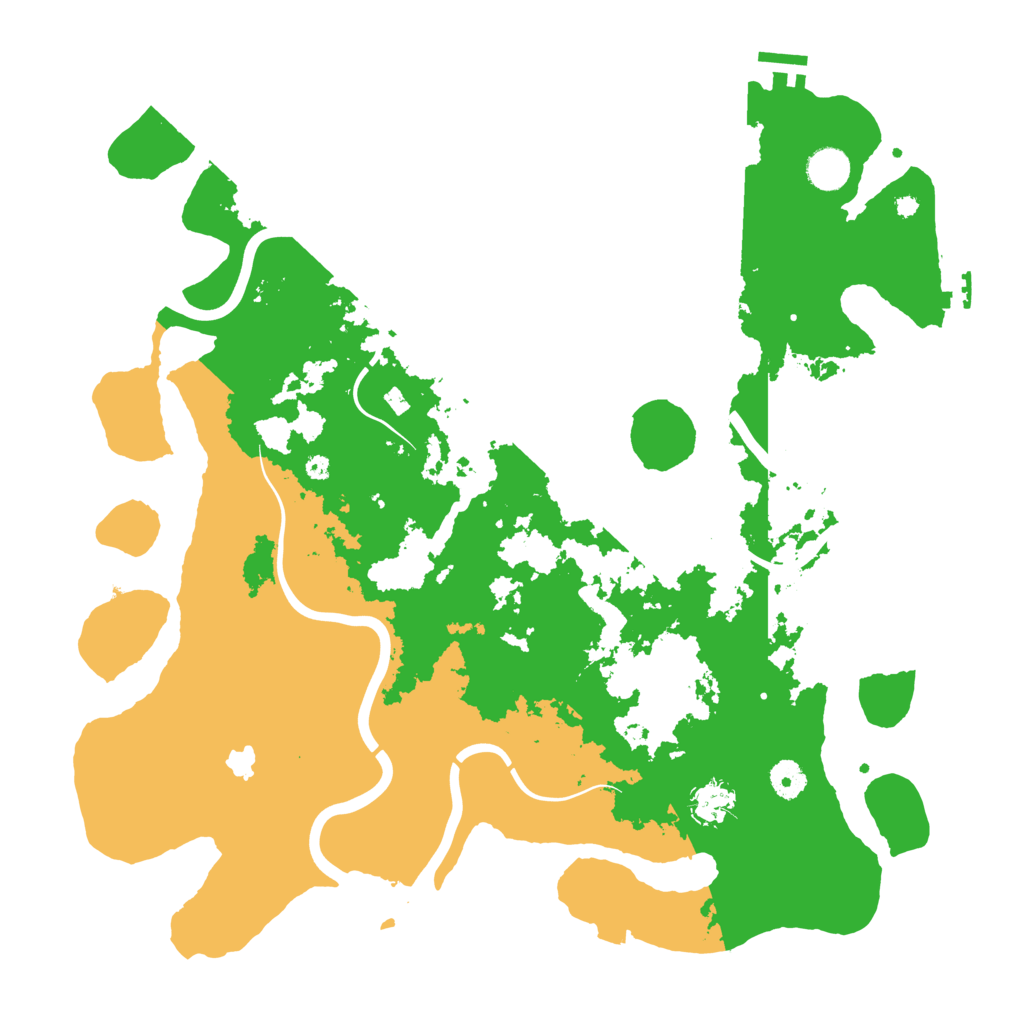 Biome Rust Map: Procedural Map, Size: 4200, Seed: 10010