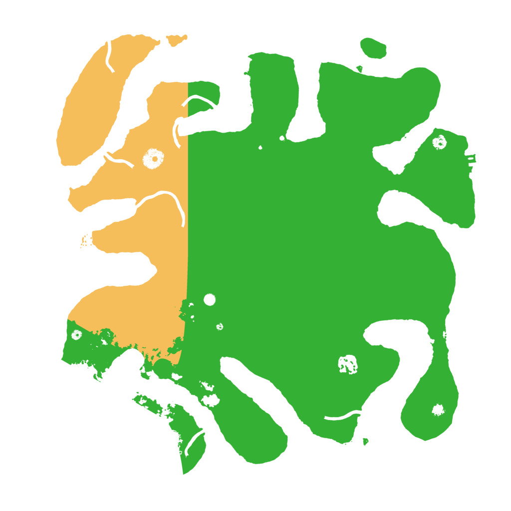 Biome Rust Map: Procedural Map, Size: 3800, Seed: 39785