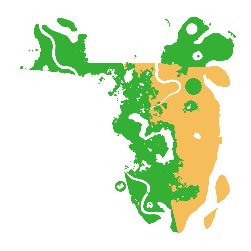 Biome Rust Map: Procedural Map, Size: 4000, Seed: 975435553