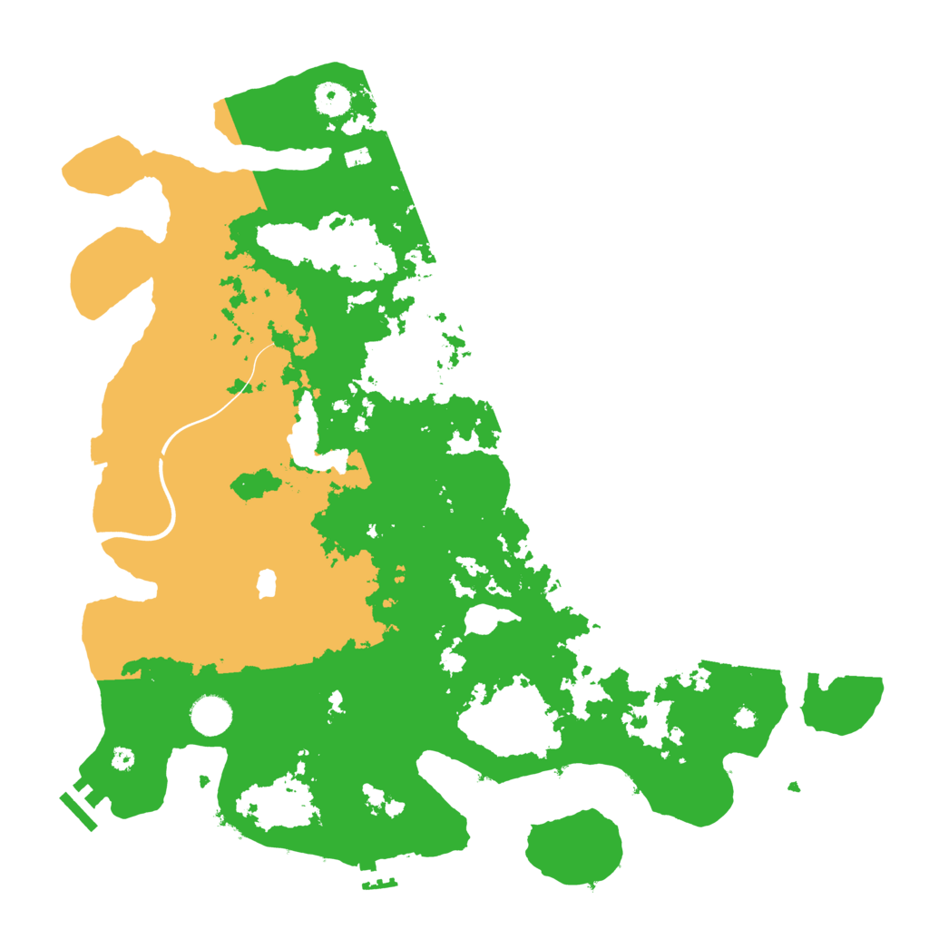 Biome Rust Map: Procedural Map, Size: 4000, Seed: 2142102734