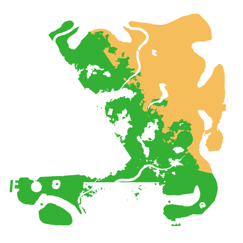 Biome Rust Map: Procedural Map, Size: 4000, Seed: 2142151661