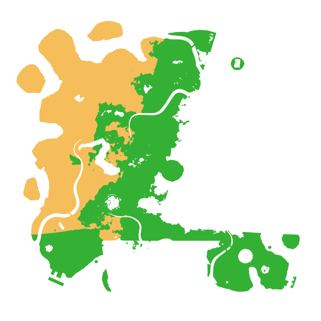 Biome Rust Map: Procedural Map, Size: 4000, Seed: 1420923123