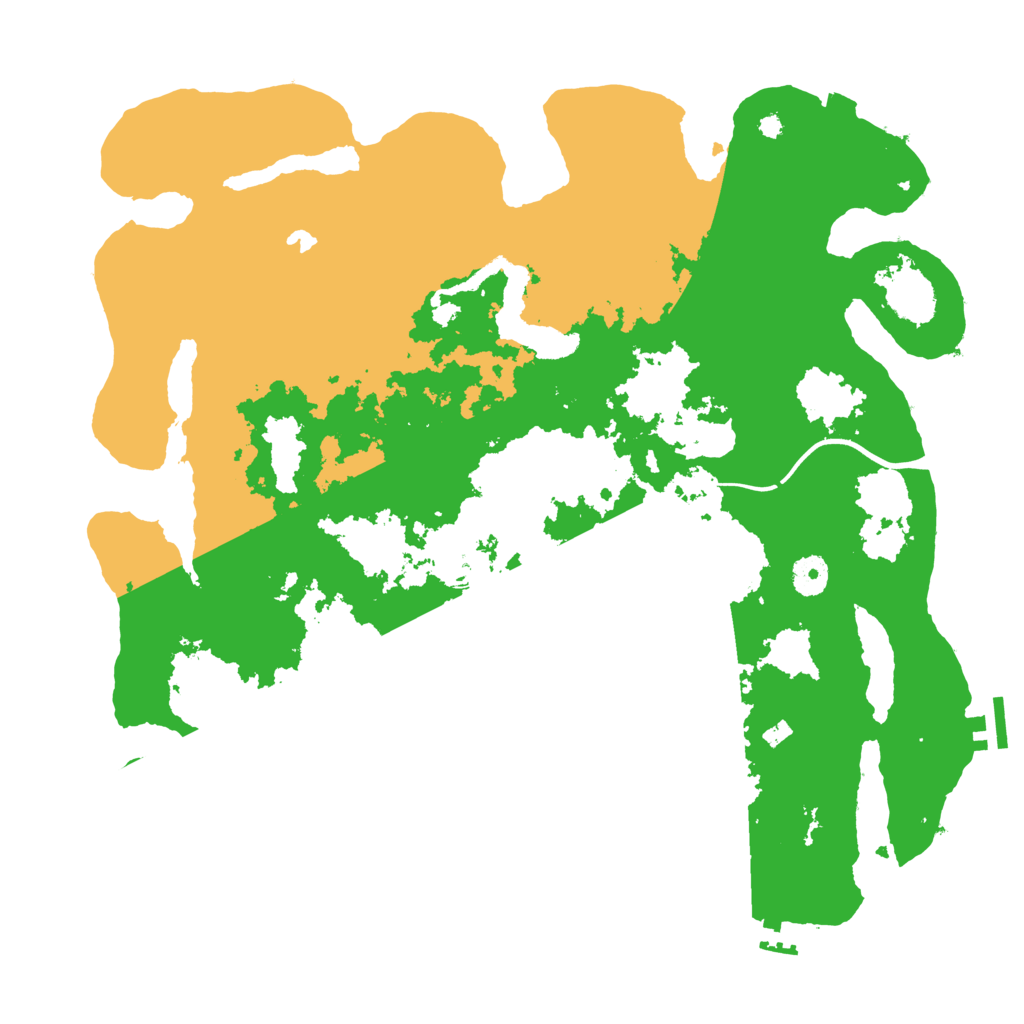 Biome Rust Map: Procedural Map, Size: 4000, Seed: 2022924