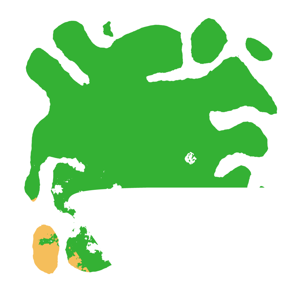 Biome Rust Map: Barren, Size: 4000, Seed: 4891