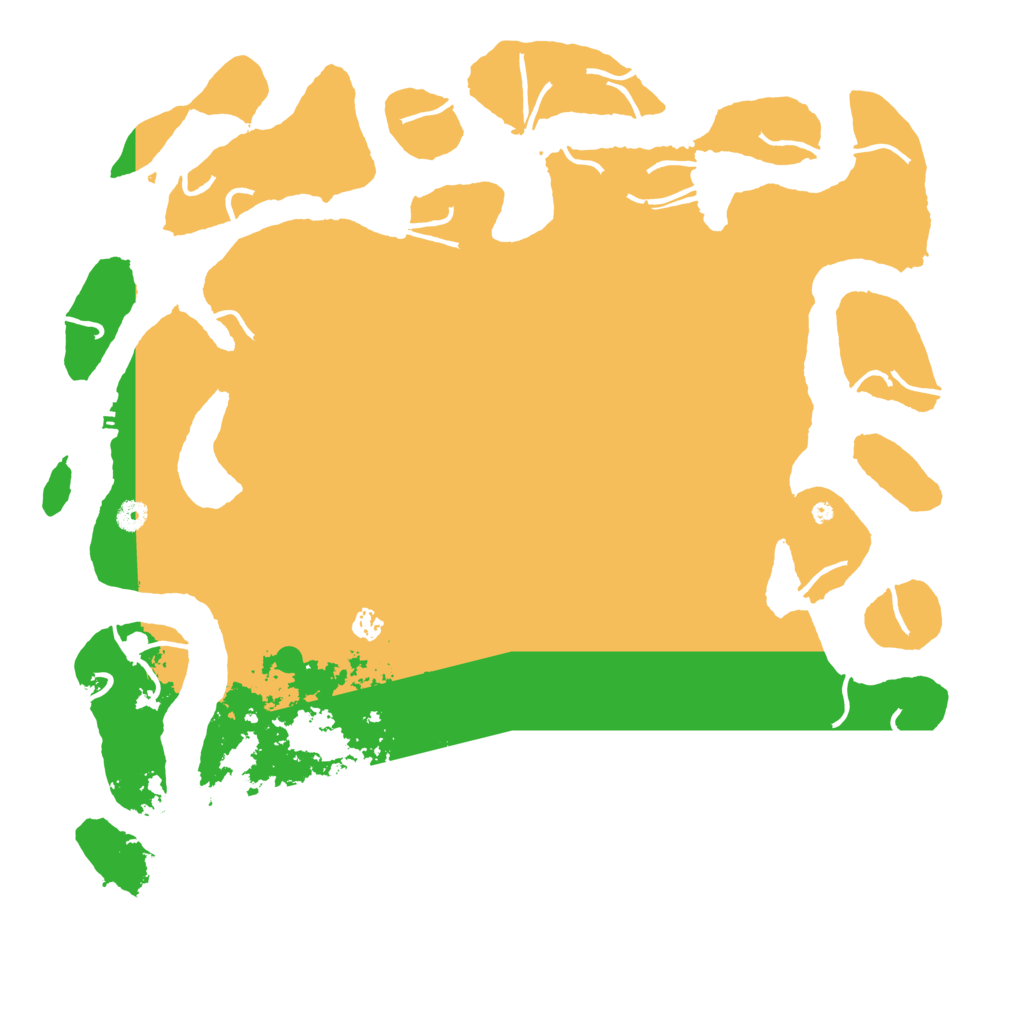 Biome Rust Map: Procedural Map, Size: 5000, Seed: 1409