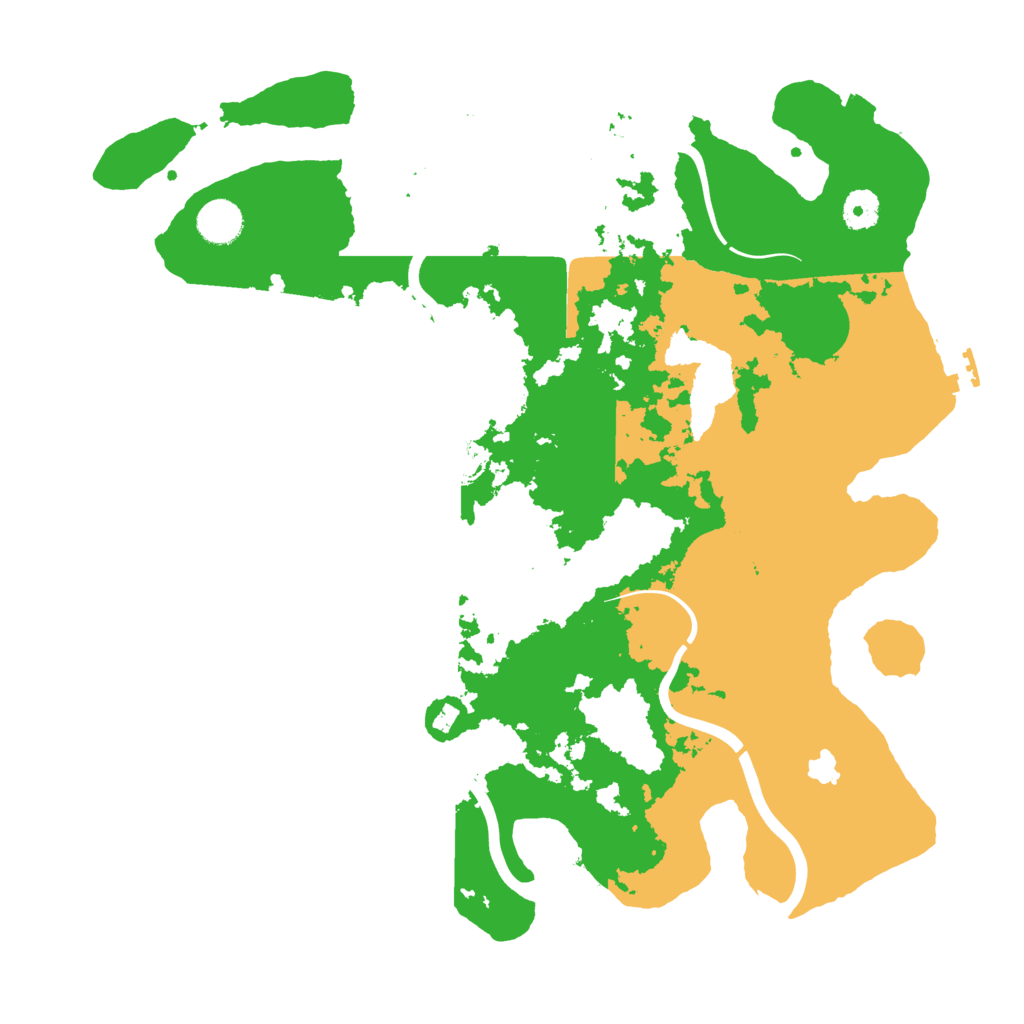 Biome Rust Map: Procedural Map, Size: 4000, Seed: 1783434914