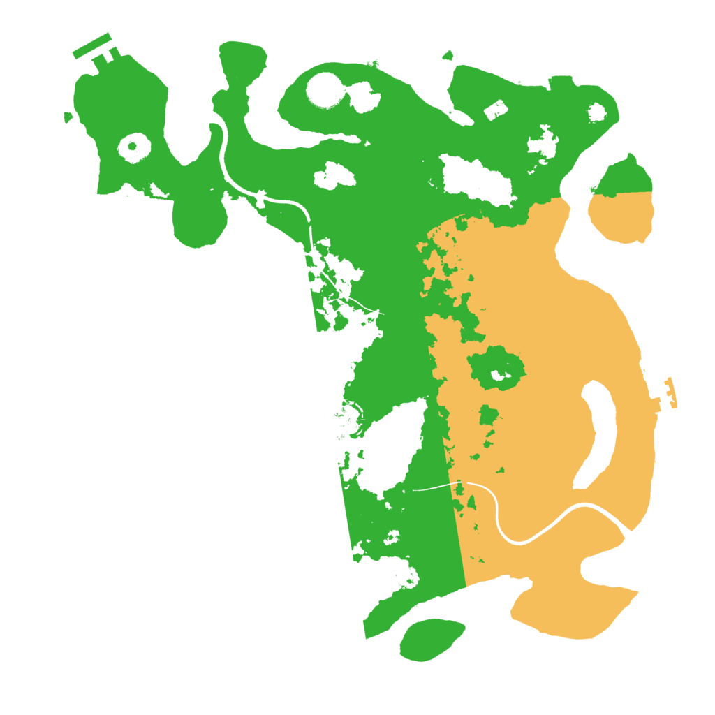 Biome Rust Map: Procedural Map, Size: 3500, Seed: 1489468169