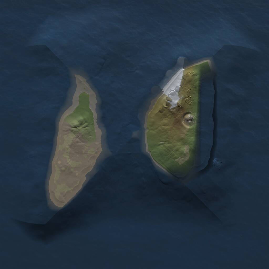 Rust Map: Procedural Map, Size: 1200, Seed: 82, 1 Monuments