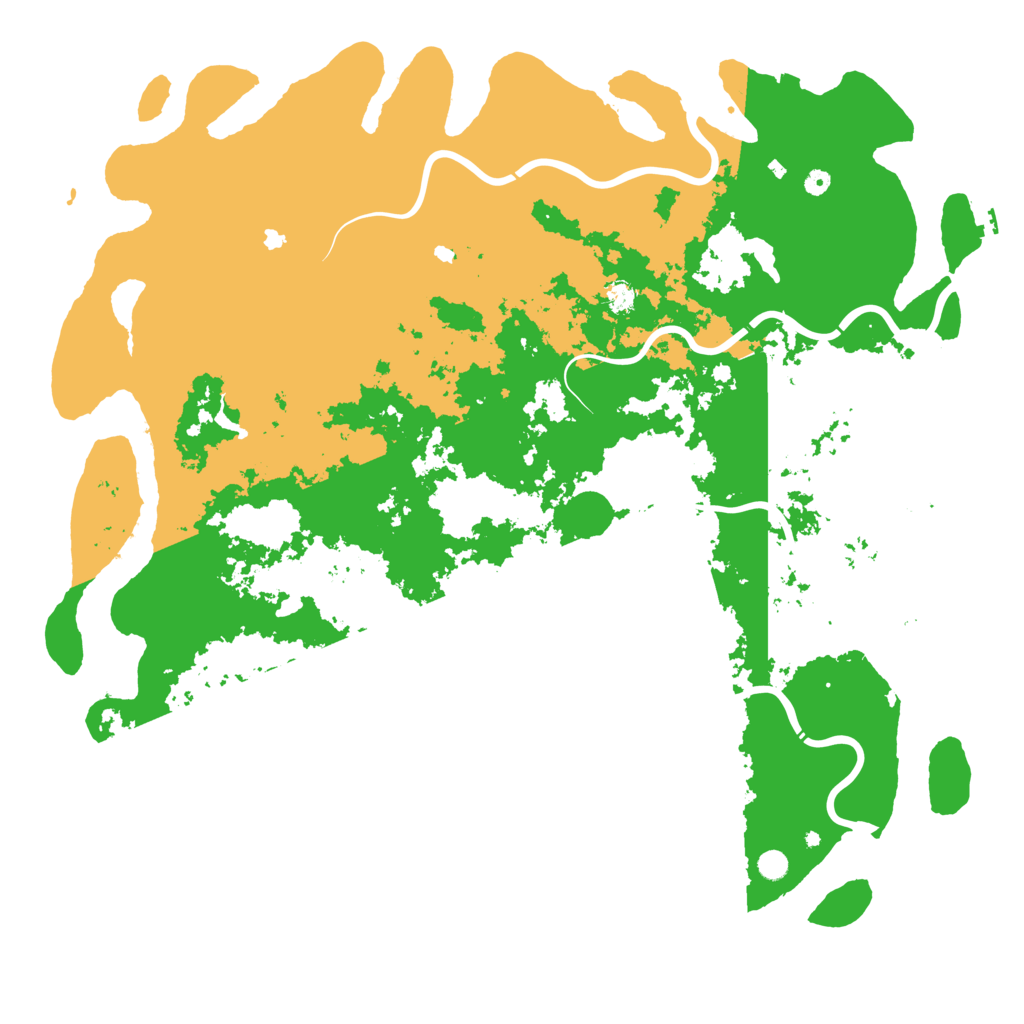 Biome Rust Map: Procedural Map, Size: 6000, Seed: 1147473647