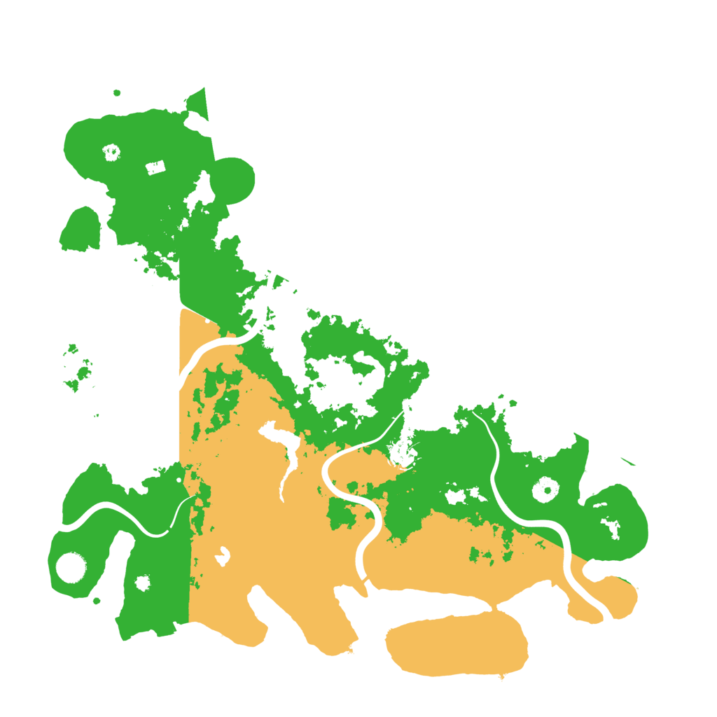 Biome Rust Map: Procedural Map, Size: 4200, Seed: 1310833172