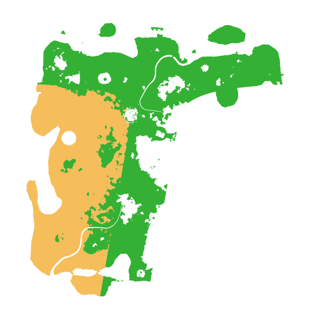 Biome Rust Map: Procedural Map, Size: 3850, Seed: 1328875711