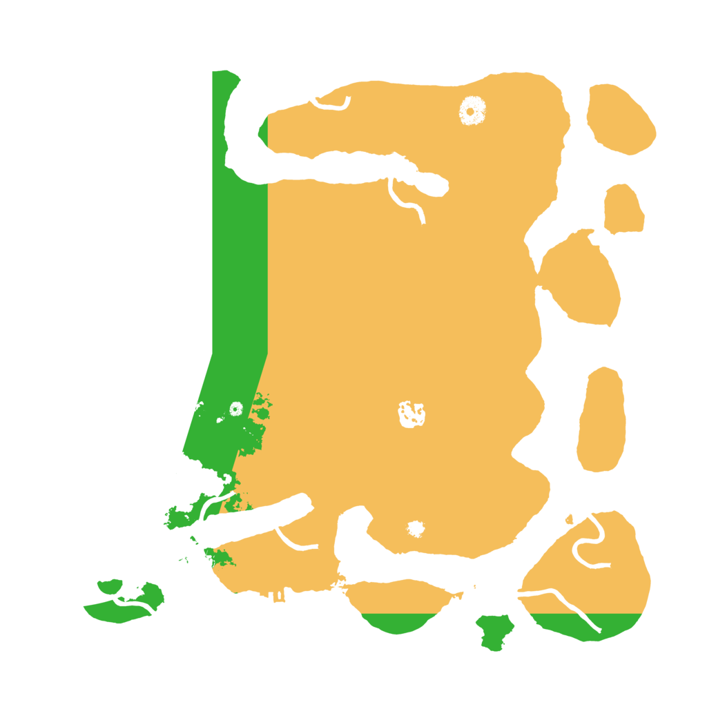 Biome Rust Map: Procedural Map, Size: 3750, Seed: 28351