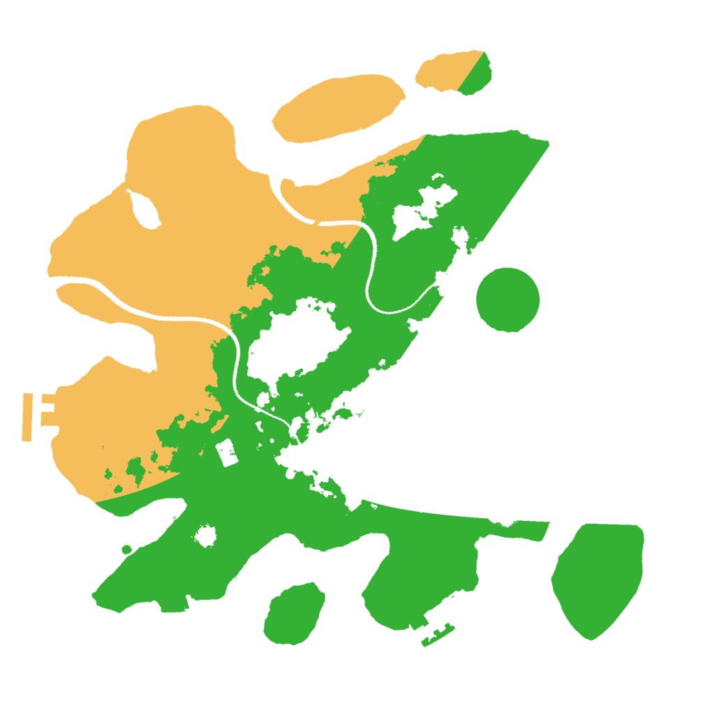 Biome Rust Map: Procedural Map, Size: 3000, Seed: 1338556390