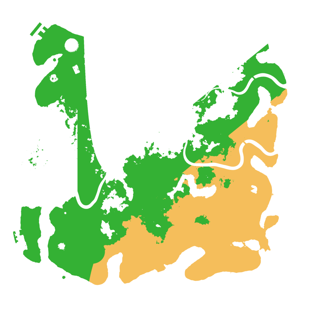 Biome Rust Map: Procedural Map, Size: 4000, Seed: 9859876
