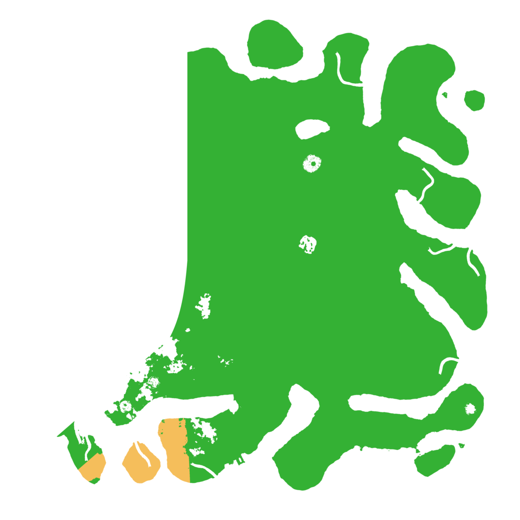 Biome Rust Map: Procedural Map, Size: 4500, Seed: 1196599537