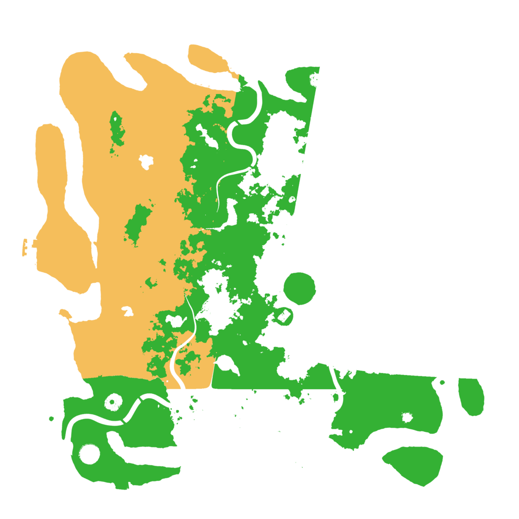 Biome Rust Map: Procedural Map, Size: 4500, Seed: 65331598