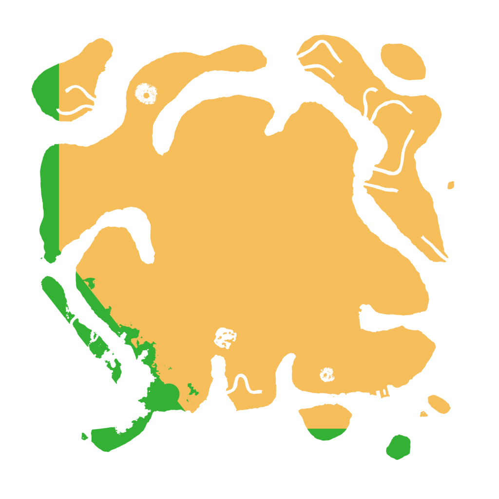 Biome Rust Map: Procedural Map, Size: 3500, Seed: 806086