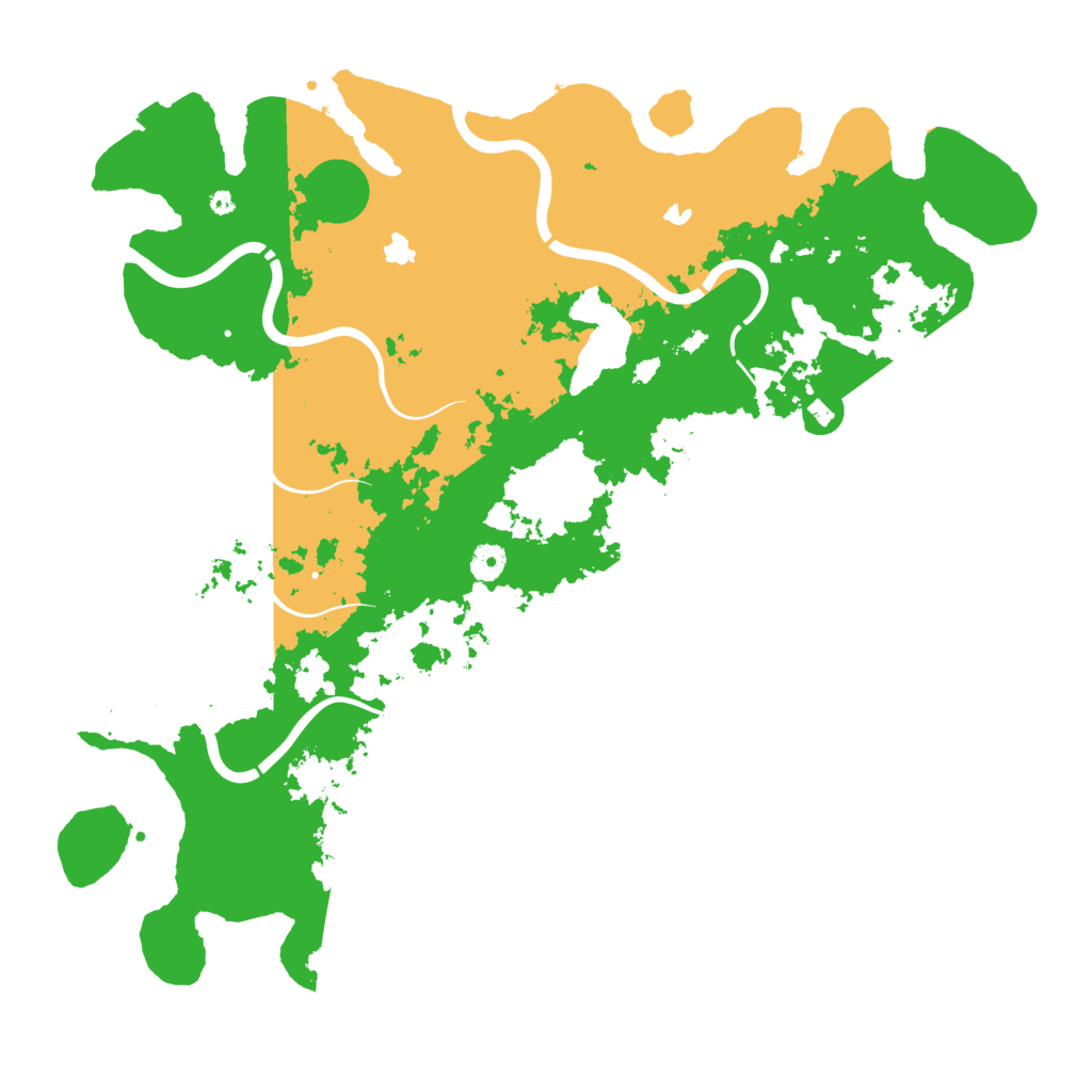 Biome Rust Map: Procedural Map, Size: 4500, Seed: 963295