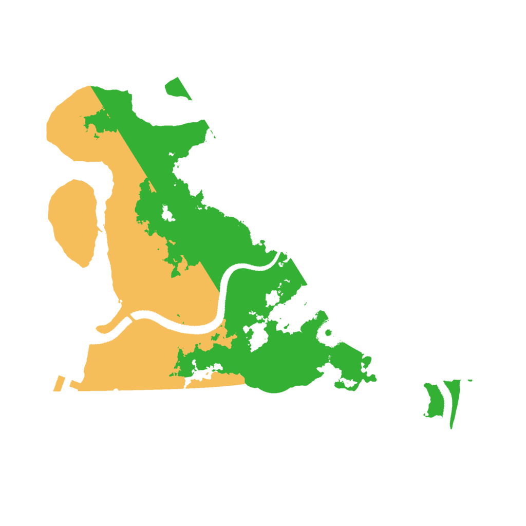 Biome Rust Map: Procedural Map, Size: 3000, Seed: 524682642
