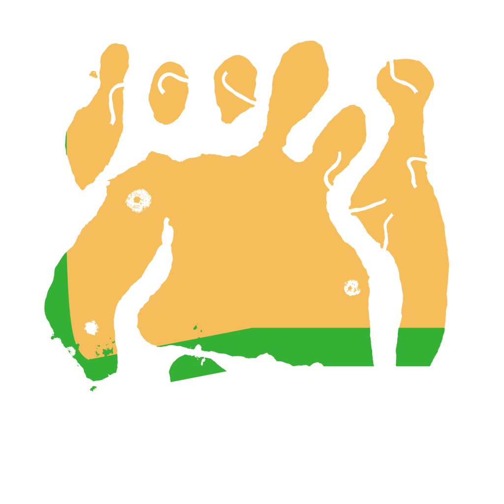 Biome Rust Map: Procedural Map, Size: 3200, Seed: 2147