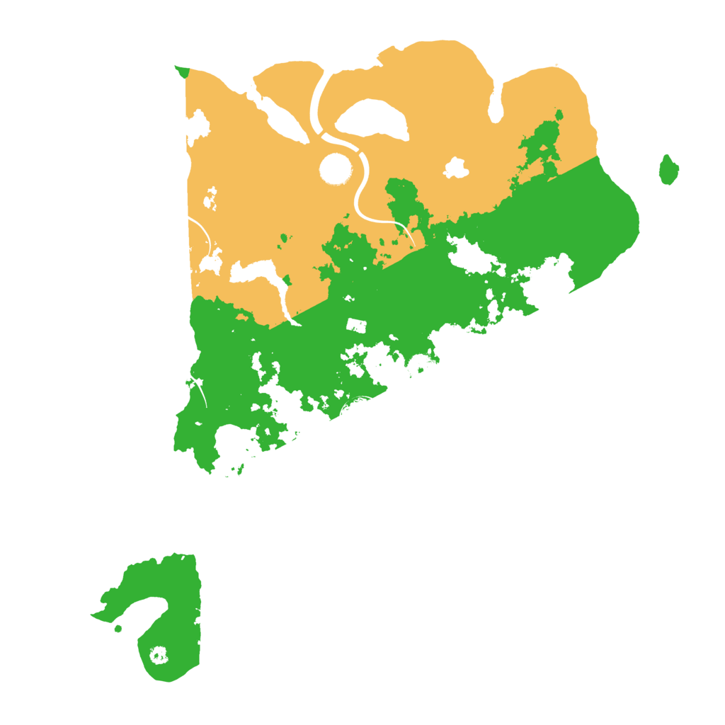 Biome Rust Map: Procedural Map, Size: 4000, Seed: 1287415