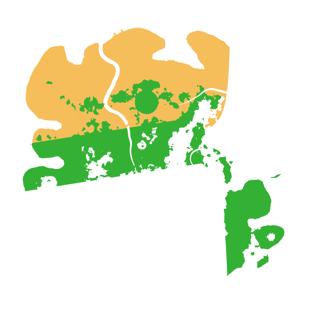 Biome Rust Map: Procedural Map, Size: 3500, Seed: 1959406995