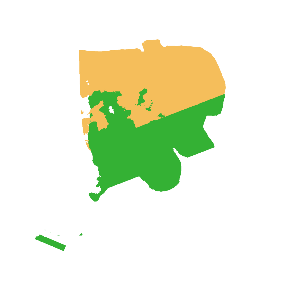 Biome Rust Map: Procedural Map, Size: 2000, Seed: 3337