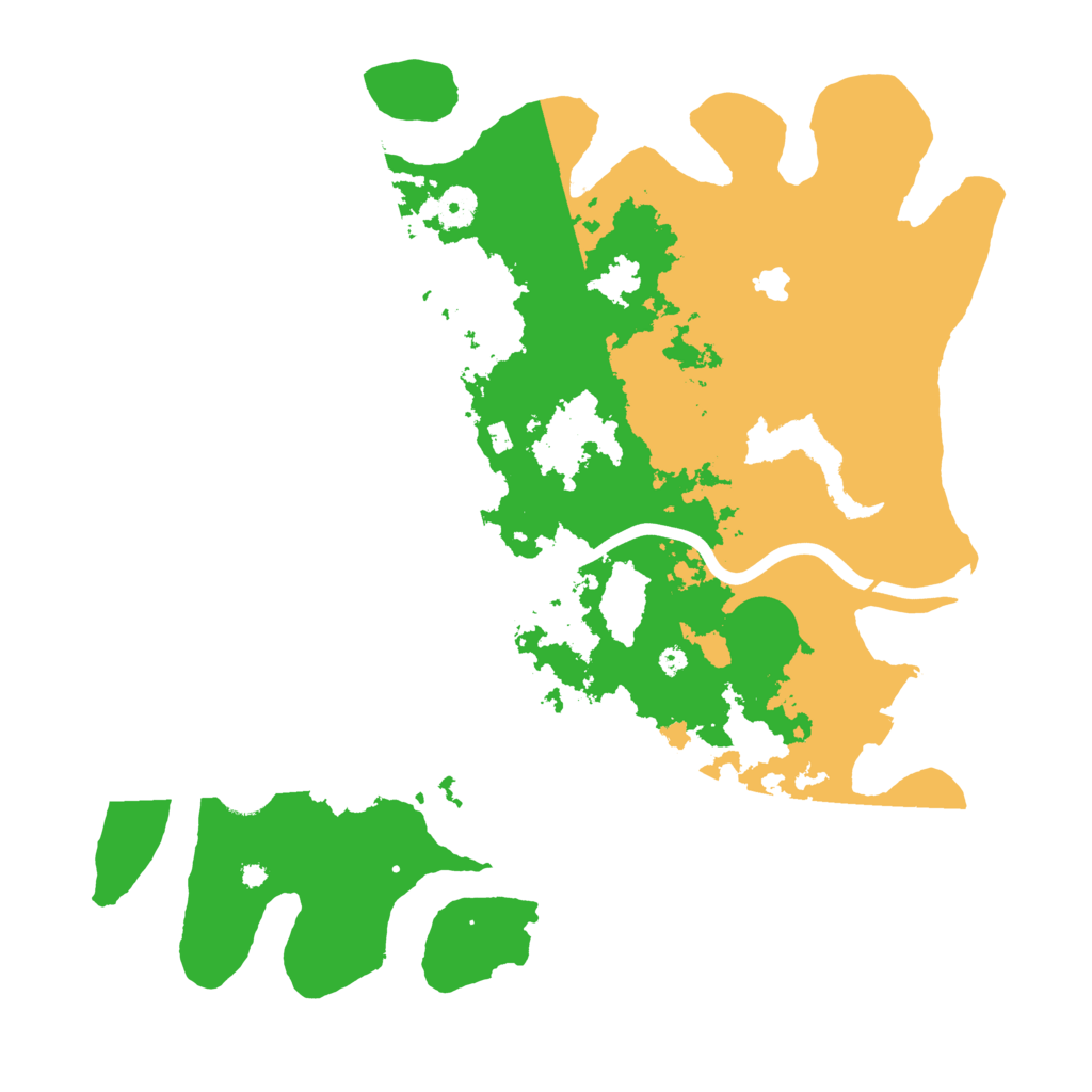 Biome Rust Map: Procedural Map, Size: 4000, Seed: 10625820