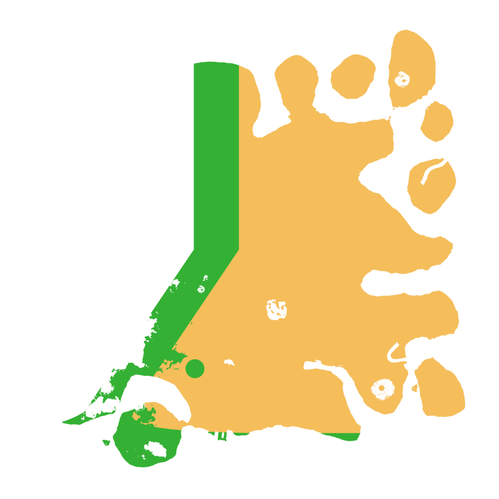 Biome Rust Map: Procedural Map, Size: 3500, Seed: 464591133