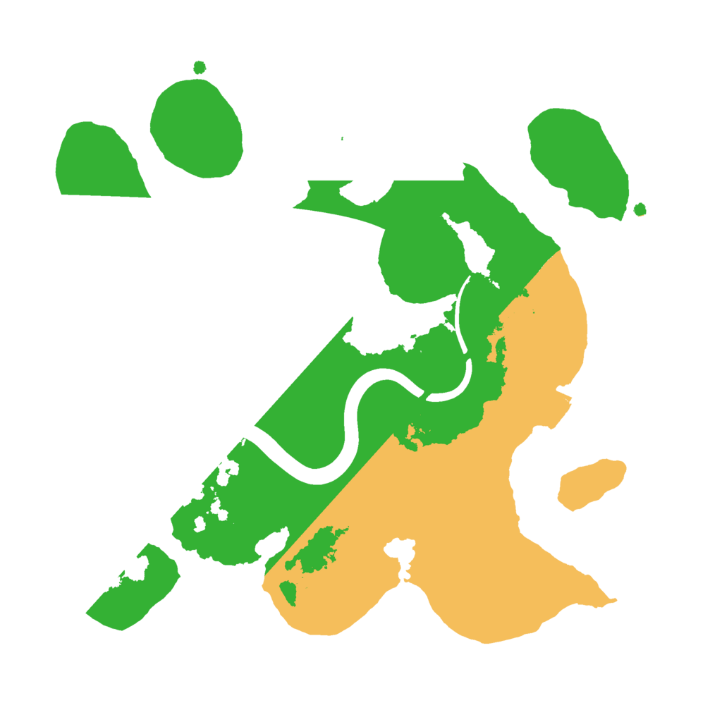 Biome Rust Map: Procedural Map, Size: 2250, Seed: 1234567