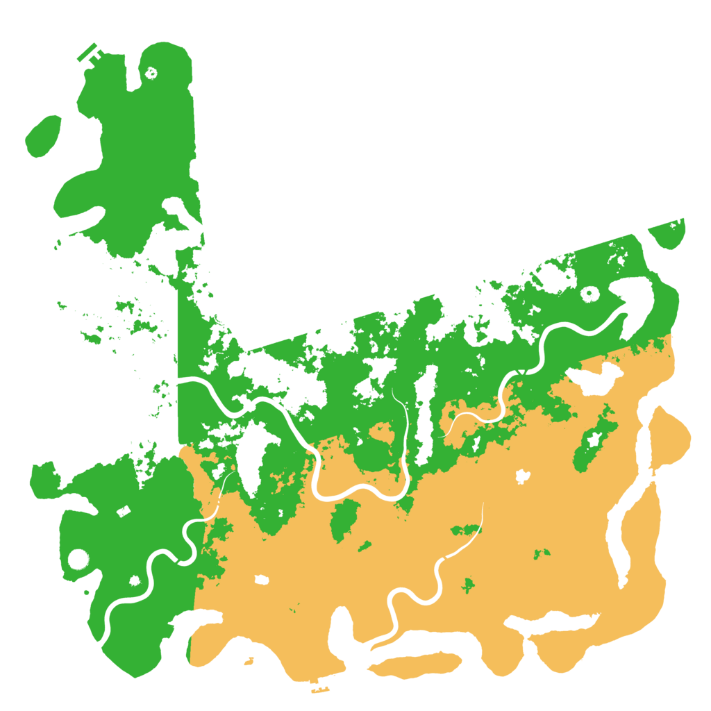 Biome Rust Map: Procedural Map, Size: 6000, Seed: 1038719331