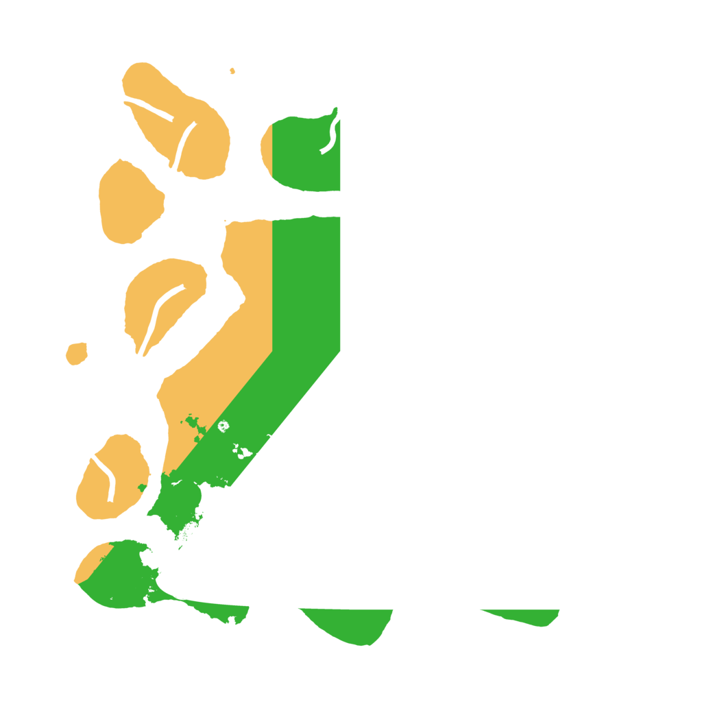 Biome Rust Map: Procedural Map, Size: 3200, Seed: 402730410