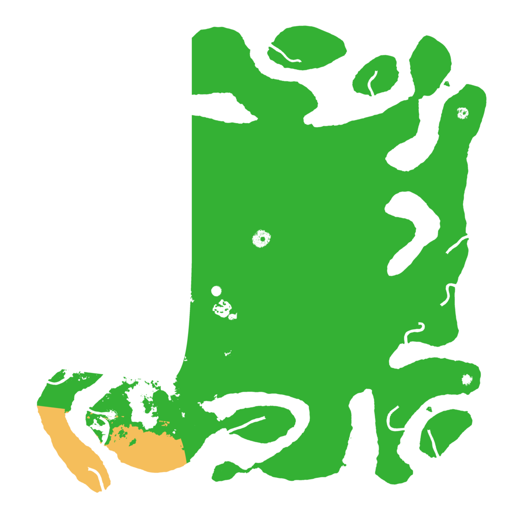 Biome Rust Map: Procedural Map, Size: 4500, Seed: 300018