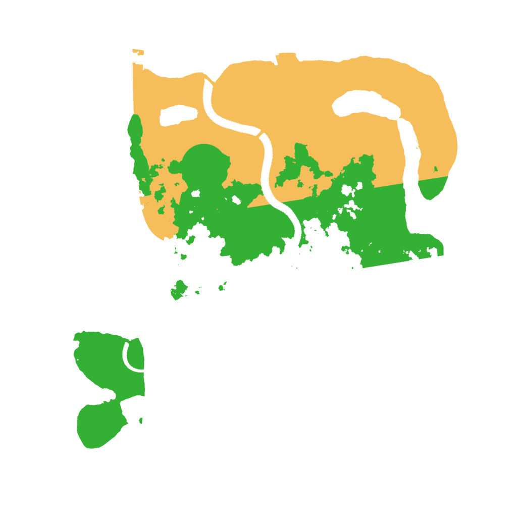 Biome Rust Map: Procedural Map, Size: 3000, Seed: 1838625589