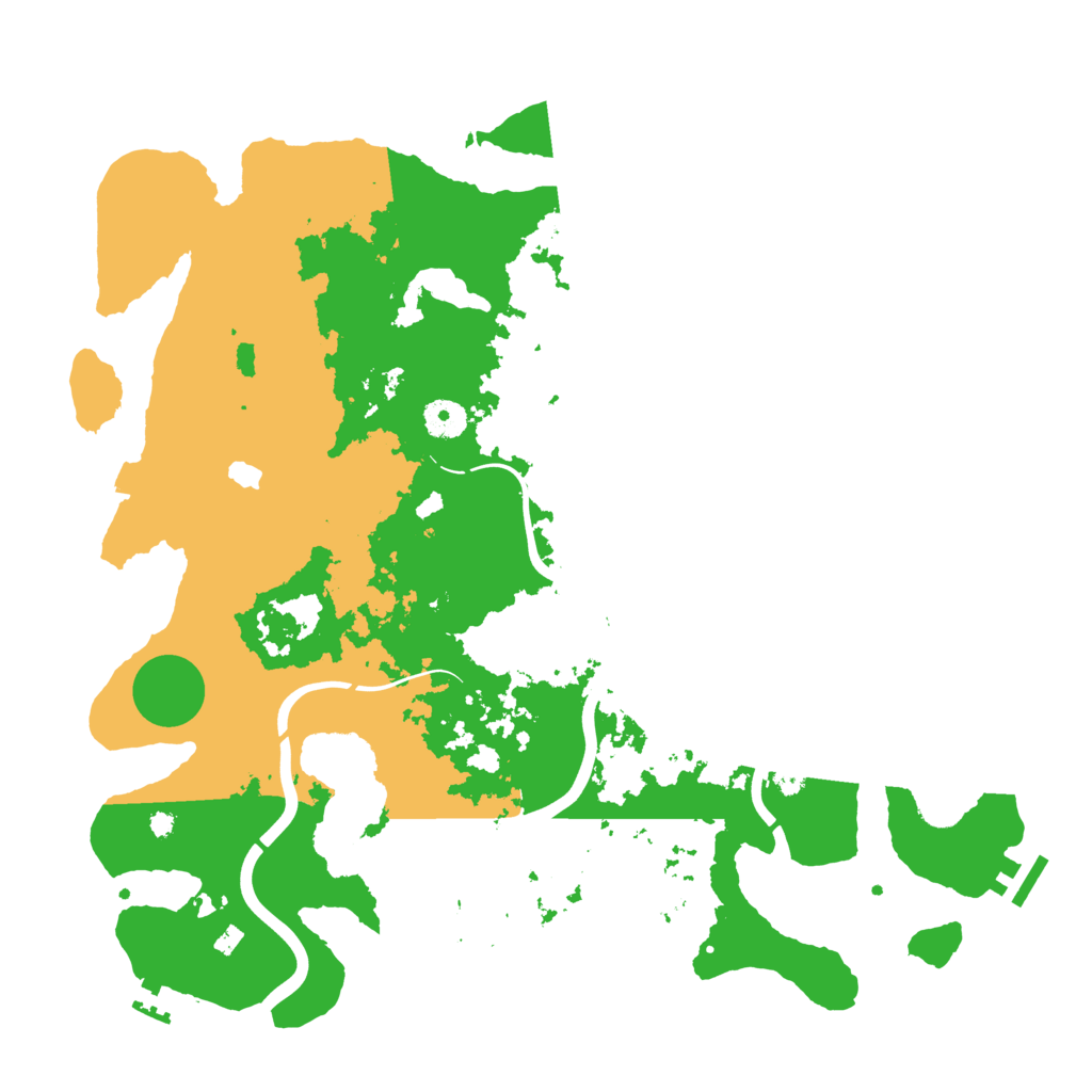Biome Rust Map: Procedural Map, Size: 4000, Seed: 1534869548