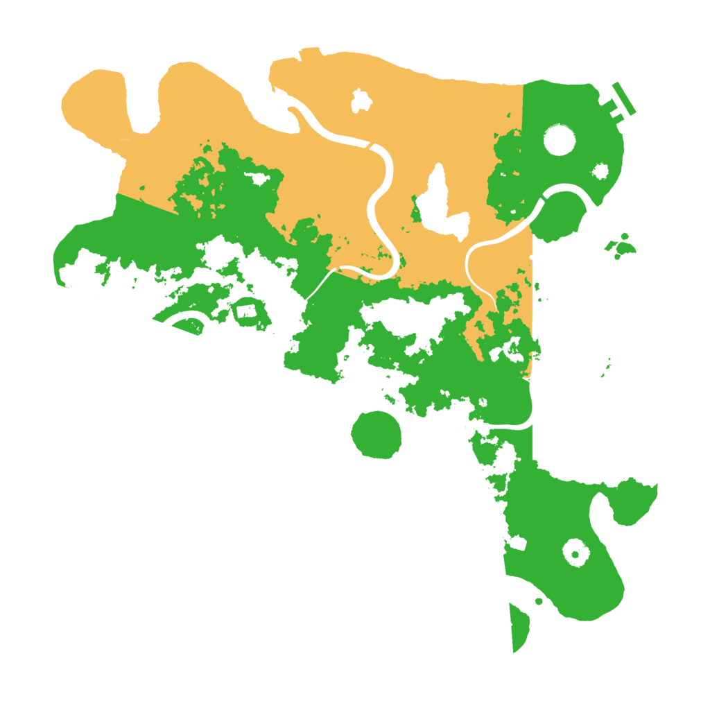 Biome Rust Map: Procedural Map, Size: 4000, Seed: 1568742