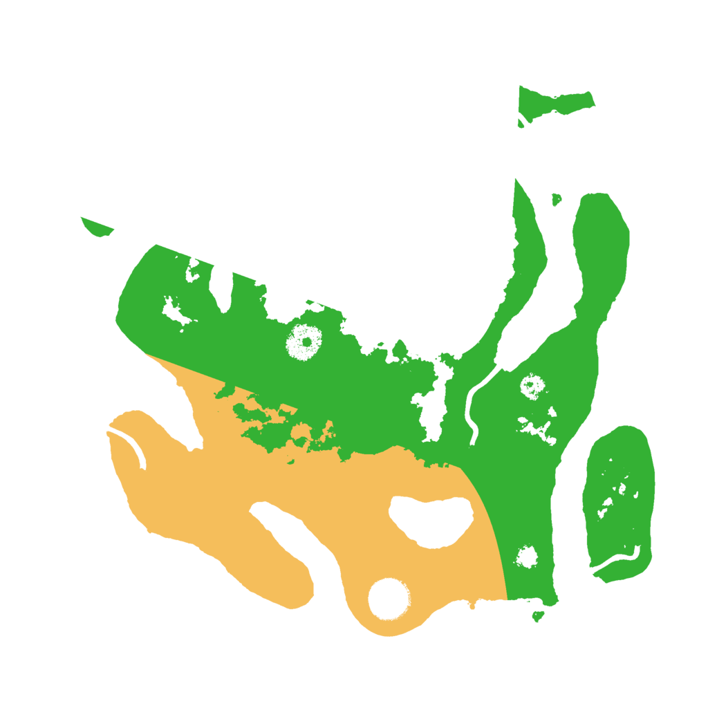 Biome Rust Map: Procedural Map, Size: 3000, Seed: 1668351393