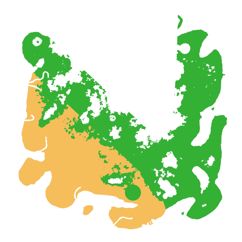 Biome Rust Map: Procedural Map, Size: 4000, Seed: 1918543507
