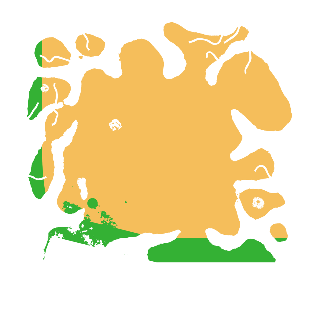 Biome Rust Map: Procedural Map, Size: 4000, Seed: 41289