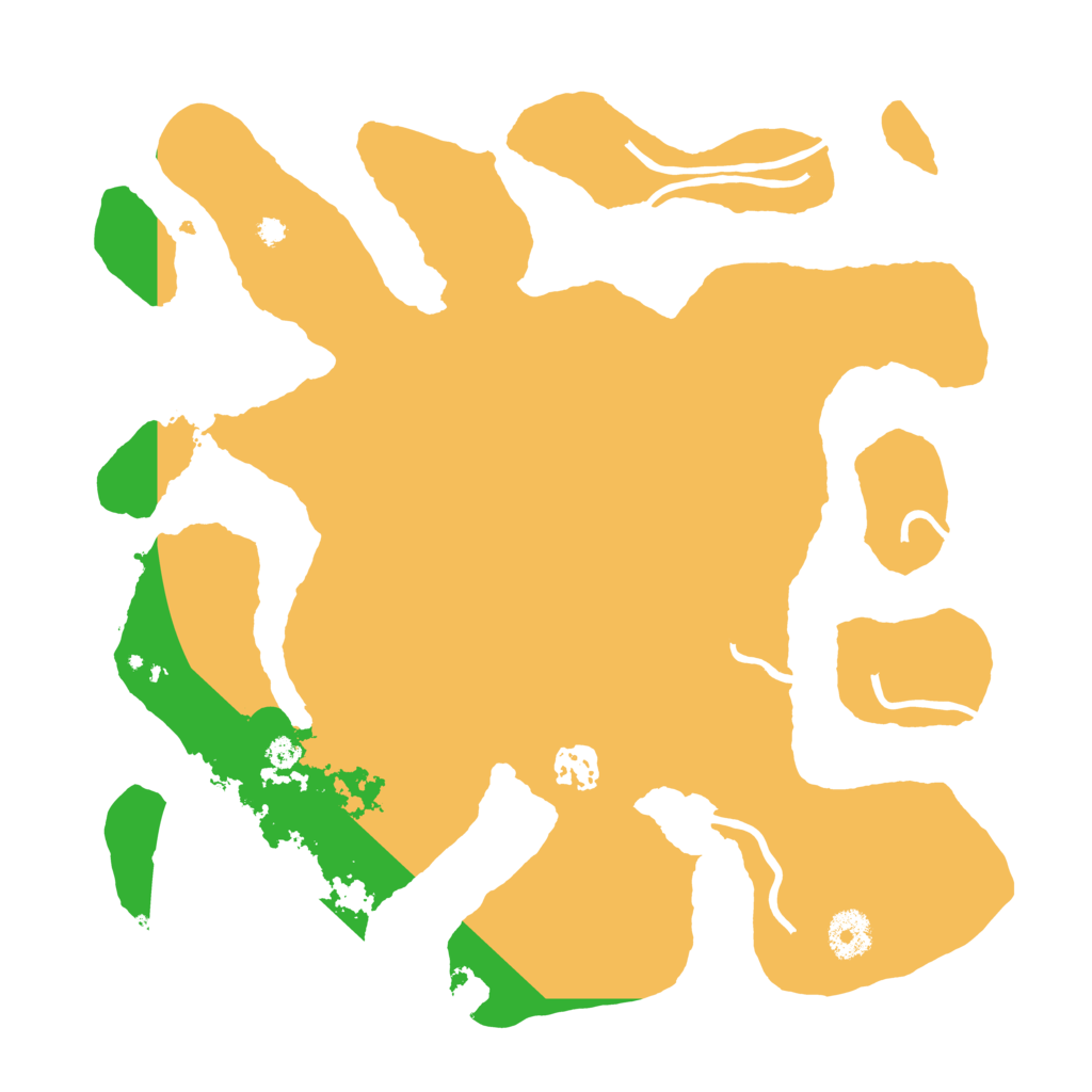 Biome Rust Map: Procedural Map, Size: 3500, Seed: 240640603