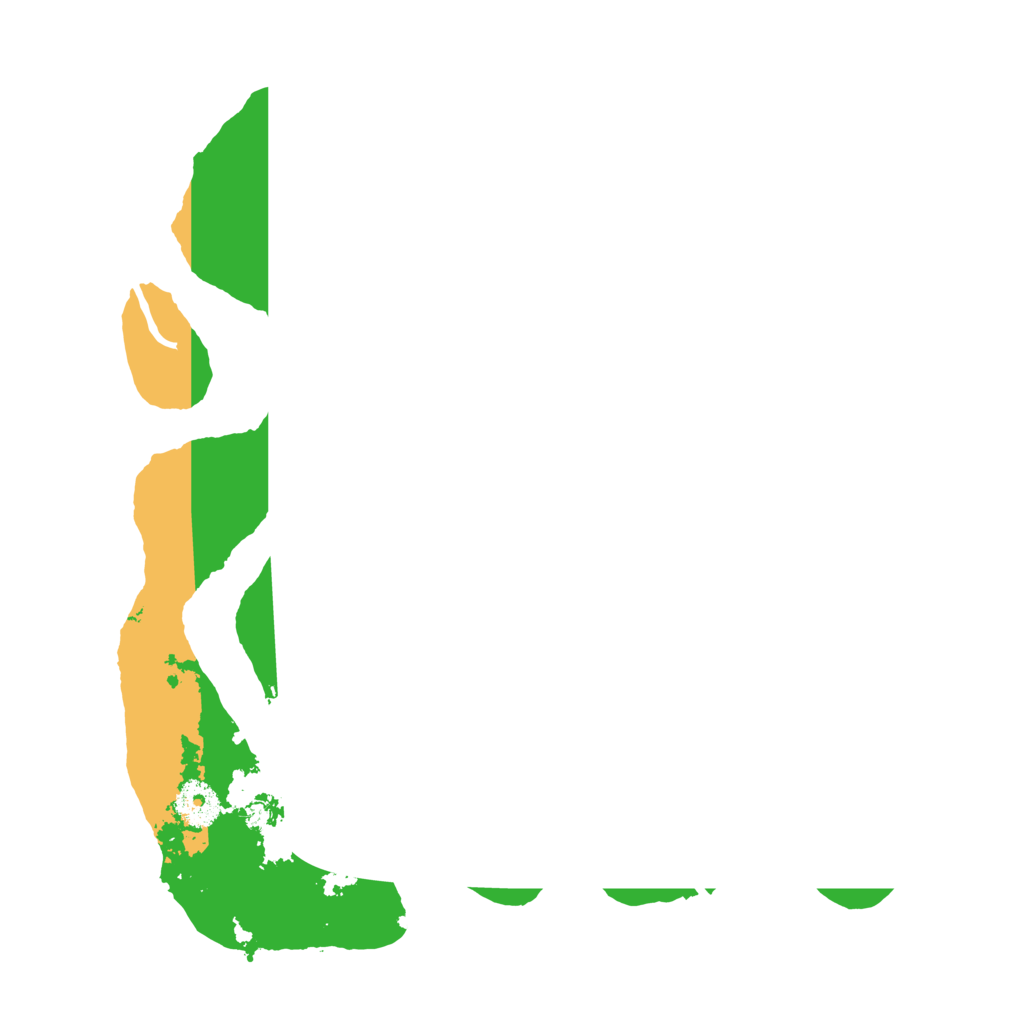 Biome Rust Map: Procedural Map, Size: 3400, Seed: 2140493919